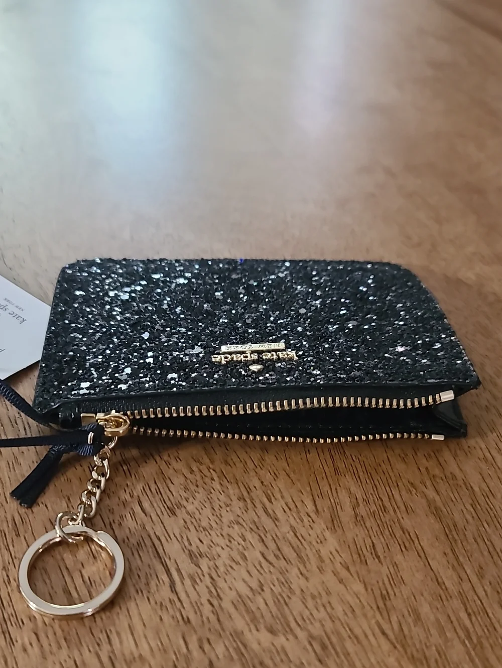 Kate Spade Glitter Card Holder Pouch